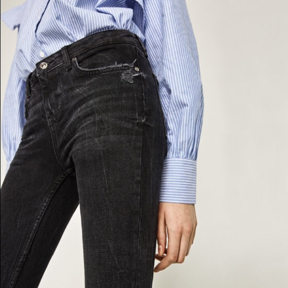 Zara Rostov frayed hem jeans - Picture 5 of 6